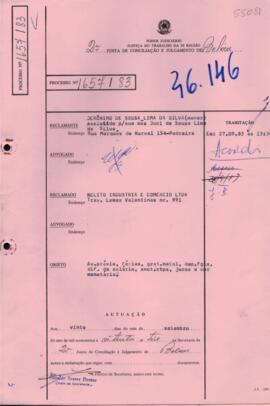 Processo n.º 1657/1983, arquivamento 46146