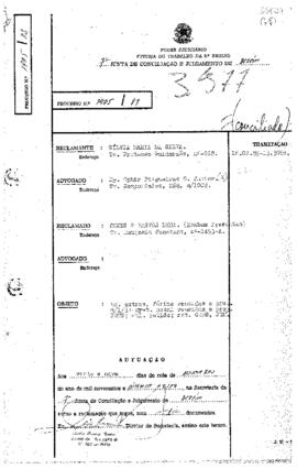 Processo n.º 1905/88, arquivamento 3977