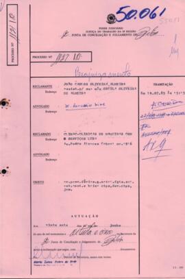 Processo n.º 1127/1985, arquivamento 50061