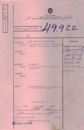 Processo n.º 1041/1985, arquivamento 49922