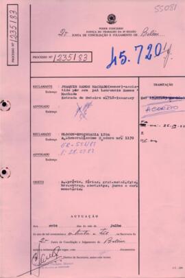 Processo n.º 1235/1983, arquivamento 45720