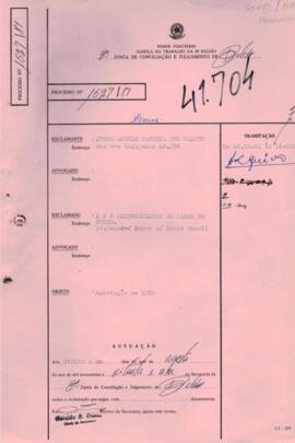 Processo n.º 1527/1981, nº arquivamento 41704