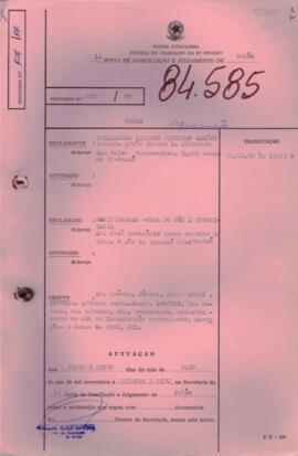 Processo n.º 828/1988 , nº arquivamento 84585 (1ªJCJ)
